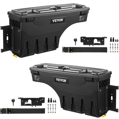 VEVOR Truck Bed Storage Box Chevy Silverado 1500 2019-2020 / Pair (Left and Right)