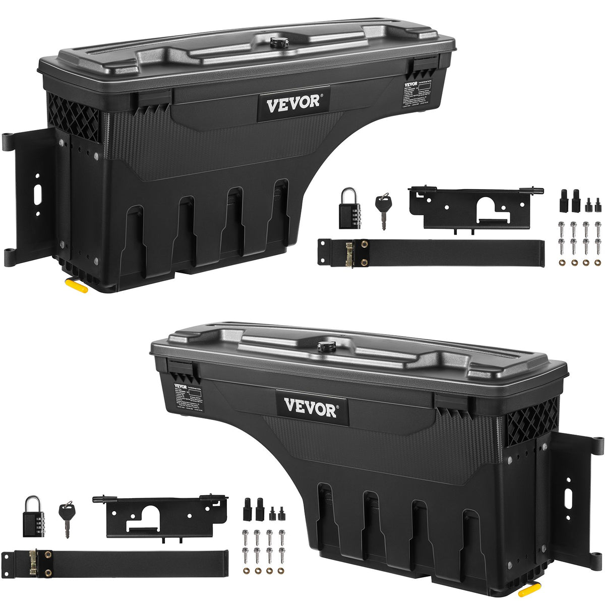 VEVOR Truck Bed Storage Box Dodge Ram 1500 2019-2021 / Pair (Left and Right)