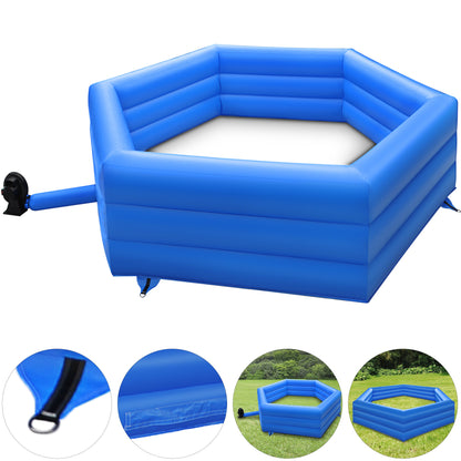 VEVOR Inflatable Gaga Ball Pit with Electric Air Pump, Porta 15 ft