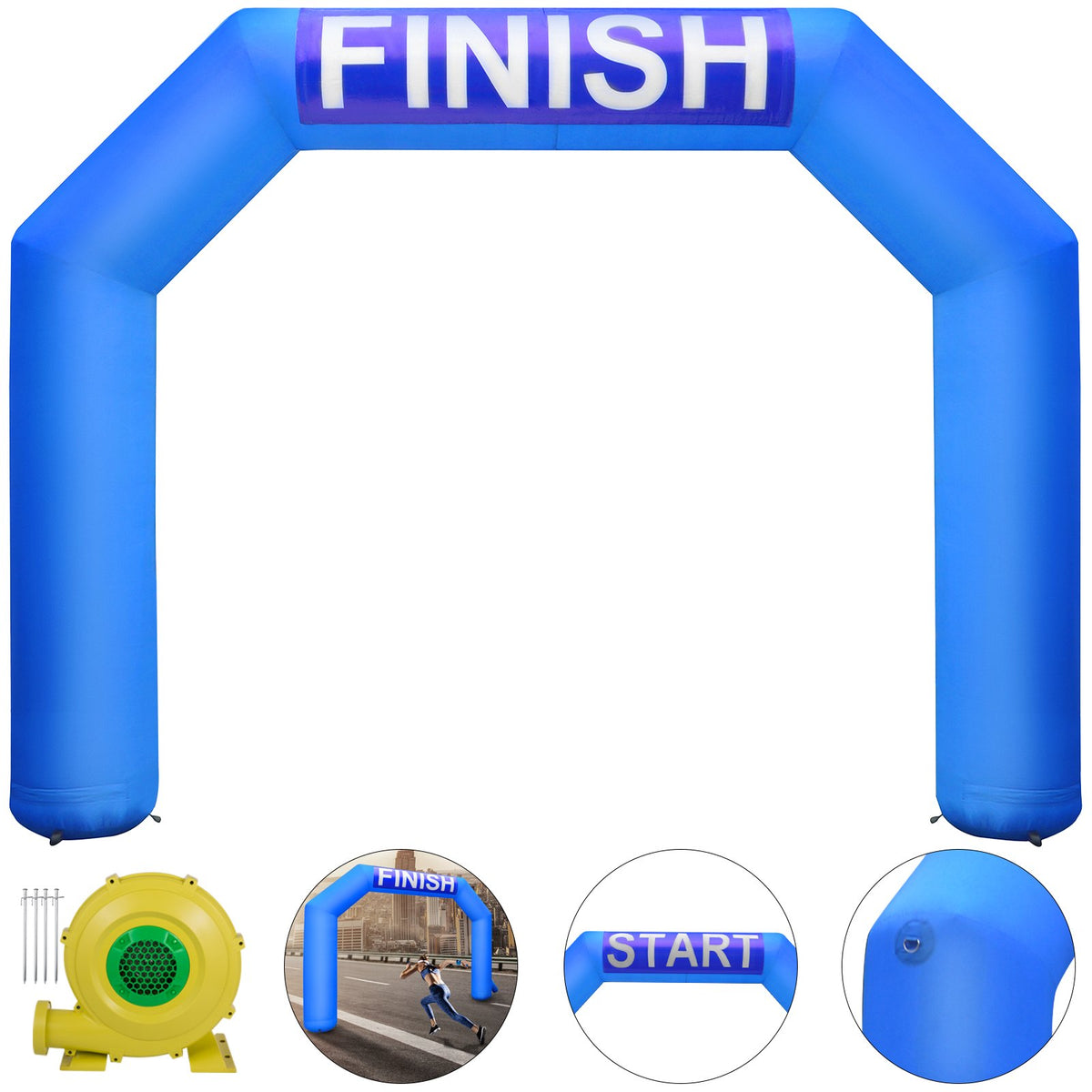 Inflatable event arch Blue