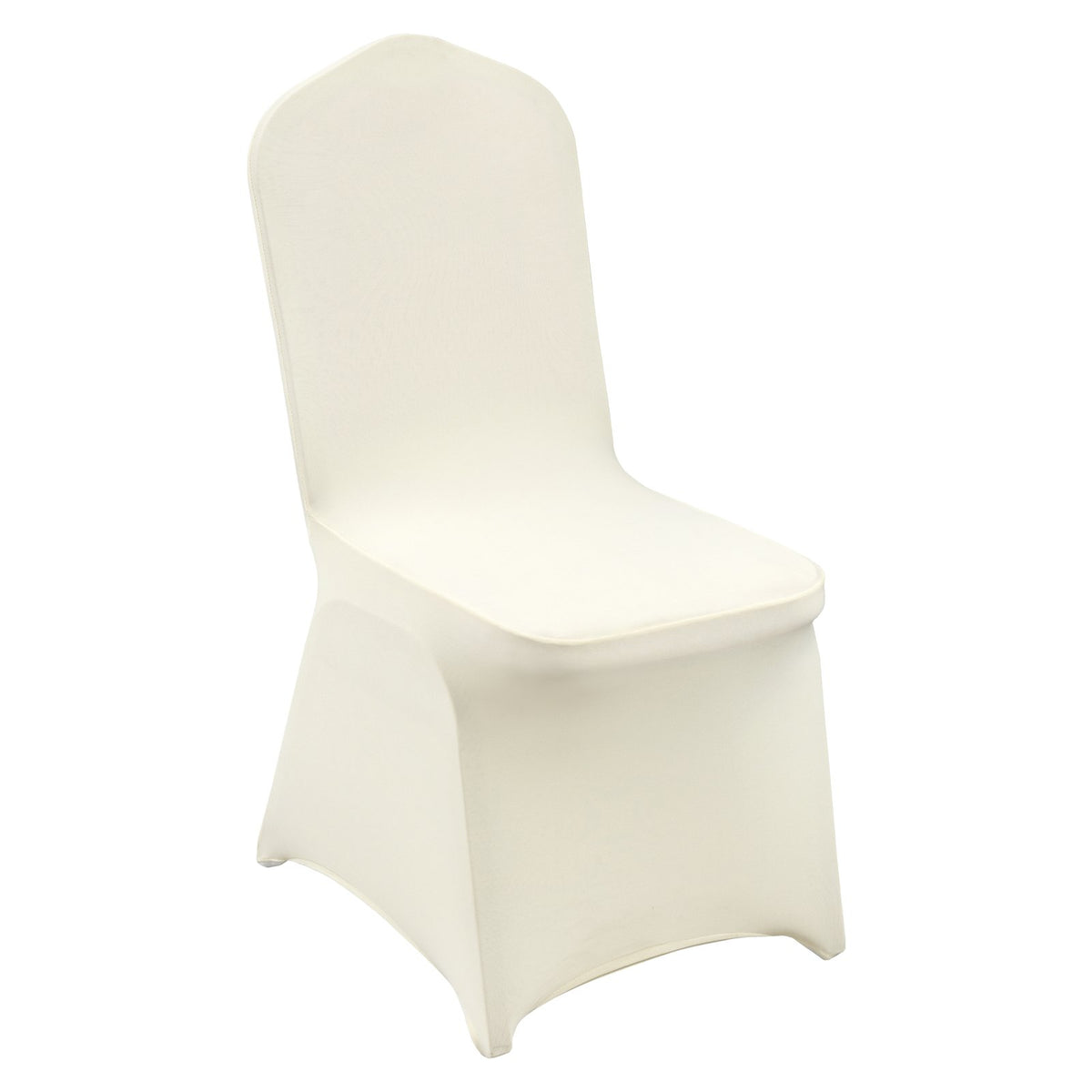 VEVOR Stretch Spandex Chair Covers 100 Pack / Beige-For Banquet Chair