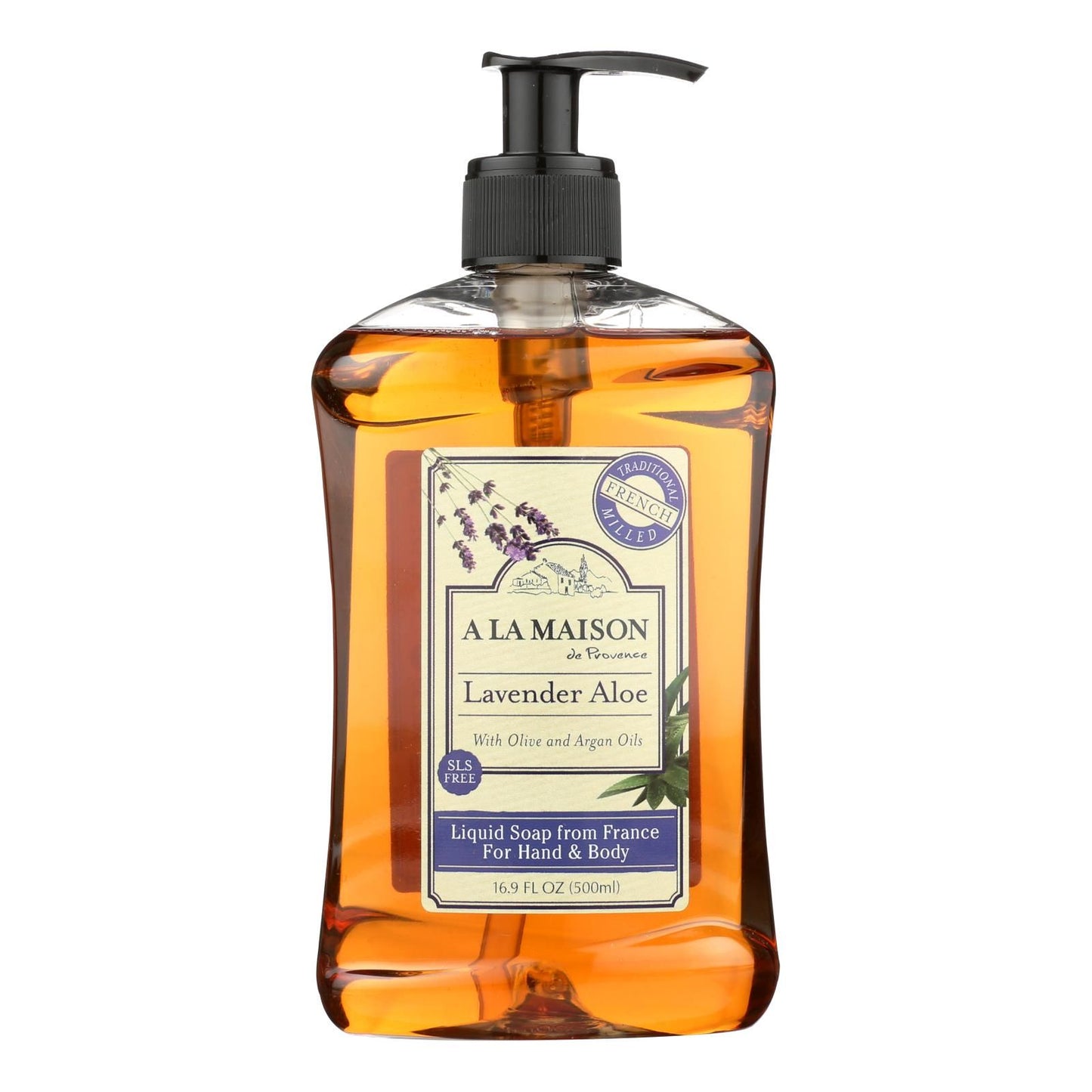 A La Maison - French Liquid Soap - Lavender Aloe - 16.9 Fl Oz image 2