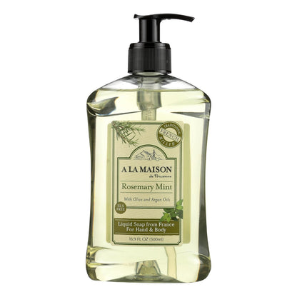 A La Maison - French Liquid Soap - Rosemary Mint - 16.9 Fl Oz image 2