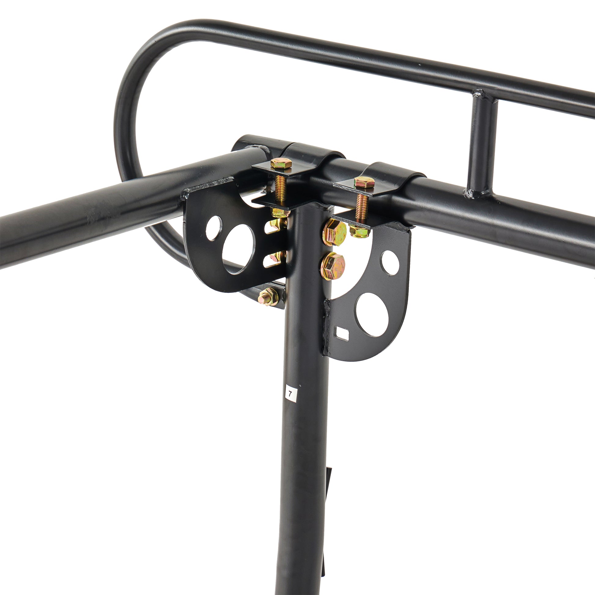 Universal steel over-cab truck bed rack contractor pickup lumber full size rack adjustable for kayak, ladder, surfboard, lumber image 12