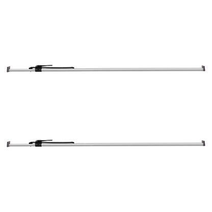 Cargo Bar, Cargo Bar Adjustable from 89" to 104", Heavy-duty Steel Cargos Stabilizer with Non-Slip Foot Pads, Truck Bed Load Lock Bars for Box Trucks, Semi-Trailers, Trailers (2PCS) image 6
