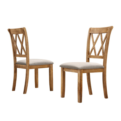 Windvale Fabric Upholstered Dining Chair Set of 2 image 10