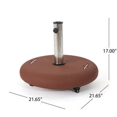 WHEELIE UMBRELLA BASE - ROUND