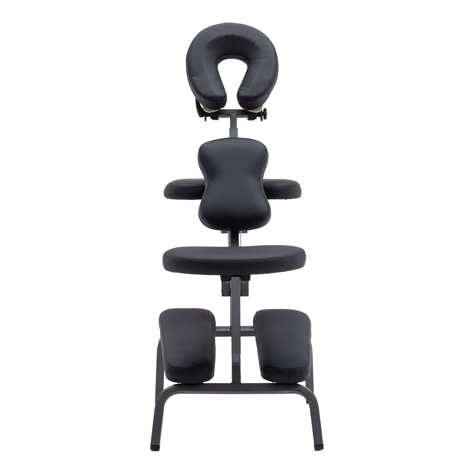 Portable Massage Chair for Tattoo and Spa with Adjustable Face Cradlewith Carrying Bag Ideal for Salon Use (BLACK) image 4