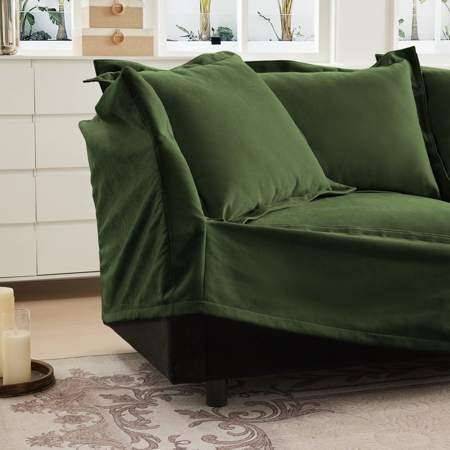 Koala sofa RSF W/1 Pillow -Green image 12