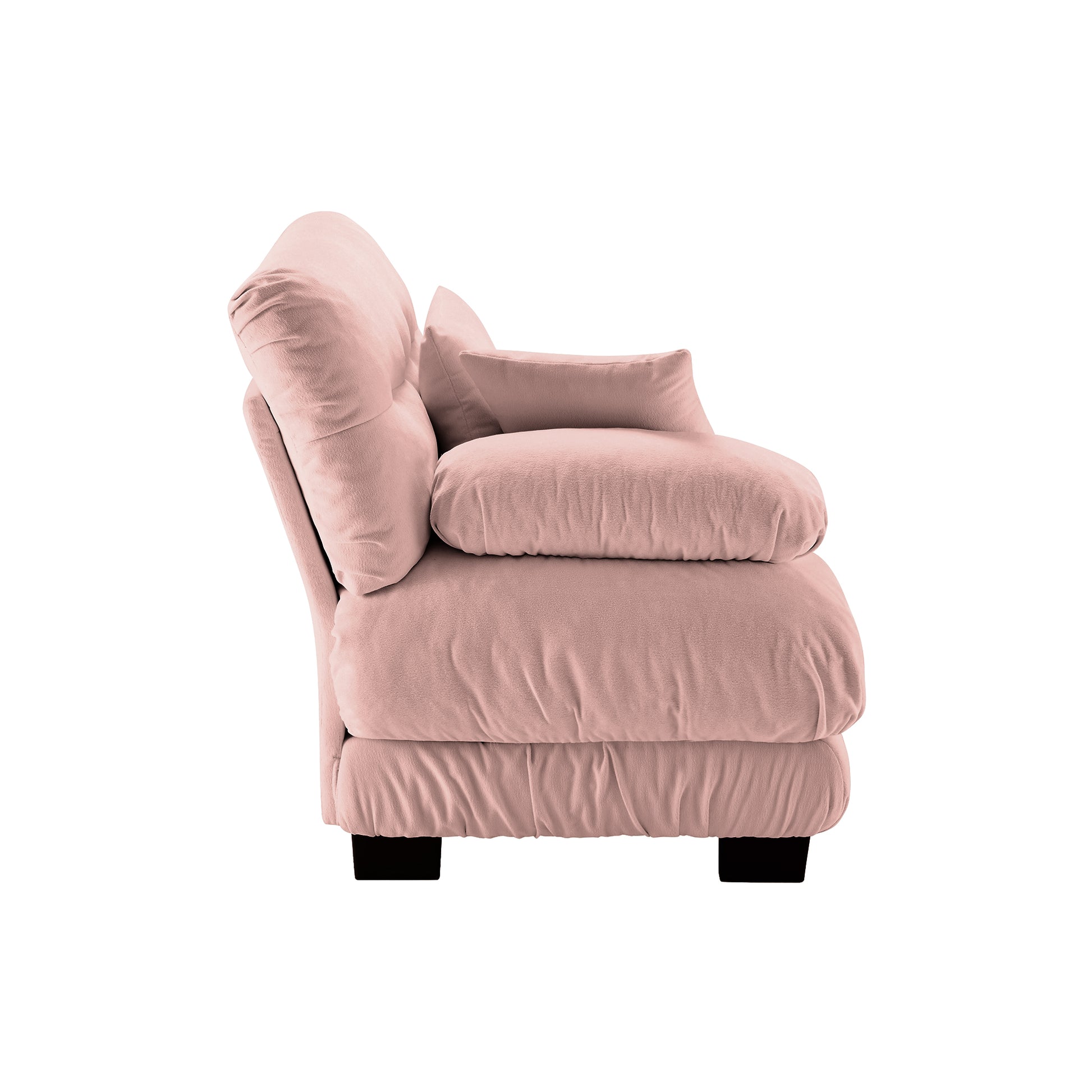 Pariss Sofa LSF W/2 pillows Pink image 2