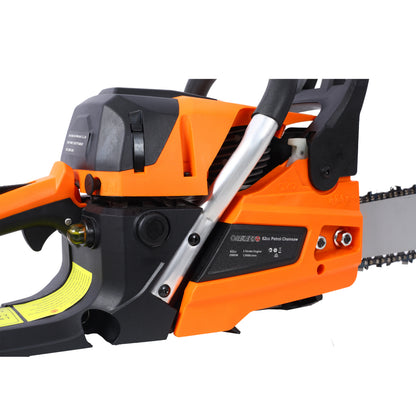 62CC Gas Powered Chainsaw, 20 Inch Oregon Chain&Bar 2-Cycle Petrol Handheld Cordless Chain Saw, Gasoline Gas Chainsaws for Tree Wood Cutting,WITH OREGON CHAIN&BAR,EPA compliant image 11