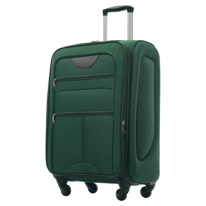 Softside Luggage Expandable 3 Piece Set Suitcase Upright Spinner Softshell Lightweight Luggage Travel Set-22/26/30 inches image 11