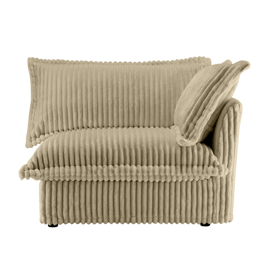 Koala sofa RSF W/1 Pillow Camel front view