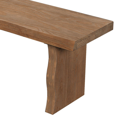 Indoor Pine Dining Bench, 62.9''L Solid Wood Seating, 350lbs Weight Capacity, Fits 3 People for Kitchen, Dining Room & Living Space image 10