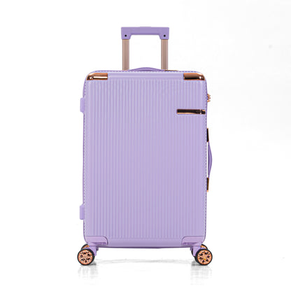 4-piece hard luggage, 360 ° dual rotating four-wheel luggage, password lock, lightweight universal wheel luggage, portable luggage. image 9