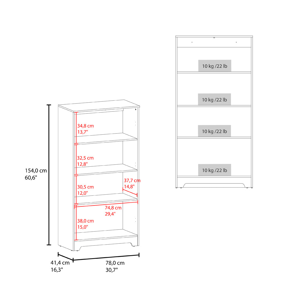 Thomp Bellcroft Multystorage Pantry Cabinet – Modern 4-Shelf Storage Organizer for Living Room & Kitchen image 8