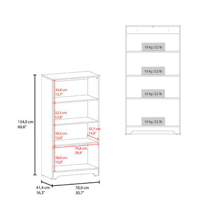 Thomp Bellcroft Multystorage Pantry Cabinet – Modern 4-Shelf Storage Organizer for Living Room & Kitchen image 8