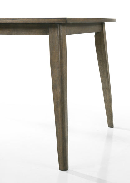 Billie Vintage Walnut 72" Contemporary Rectangle Dining Table image 3