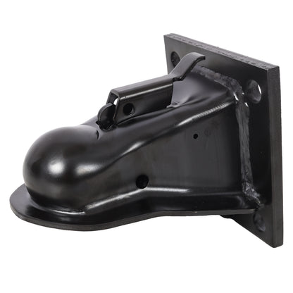 2-5/16 Inch Flat Mount Trailer Coupler, 14000 LBS Heavy Duty Trailer Coupler with Grade 8 Hardware Kit, 4-1/2" Hole Spacing, Black E-Coat Finish for Dump & Equipment Trailers image 5