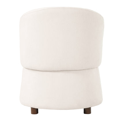 Beige Pet Friendly Chair with Hidden Pet Nook, Convertible Stool, Storage Seat, 220lbs Capacity, Acacia Wood Legs image 12