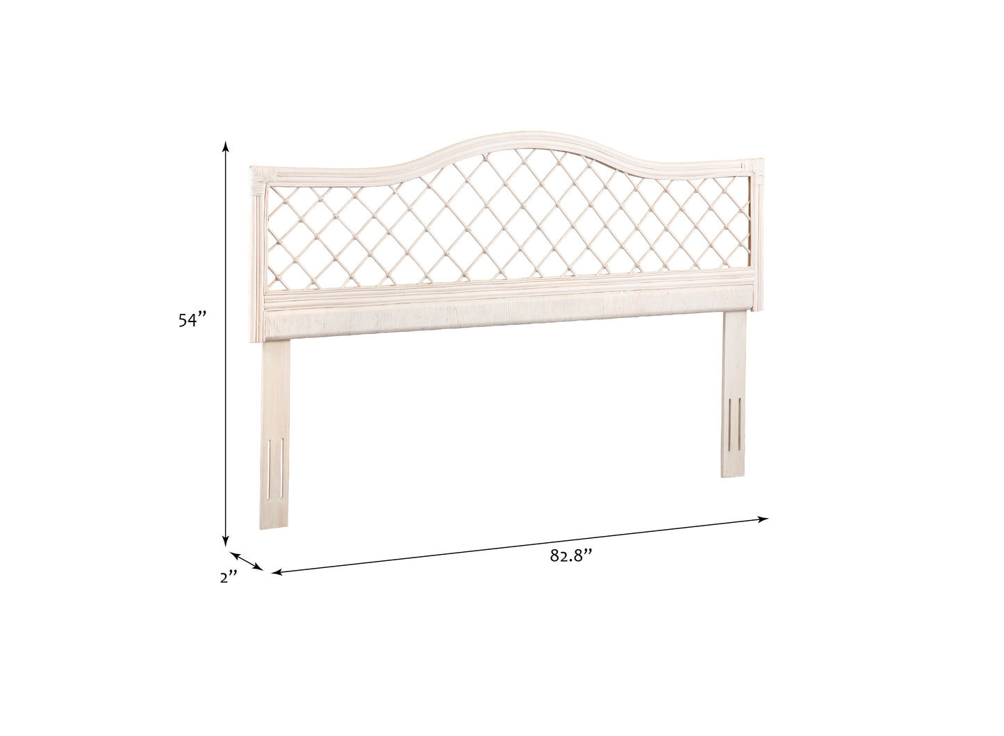 King Size Rattan Headboard Adjustable bed image 2