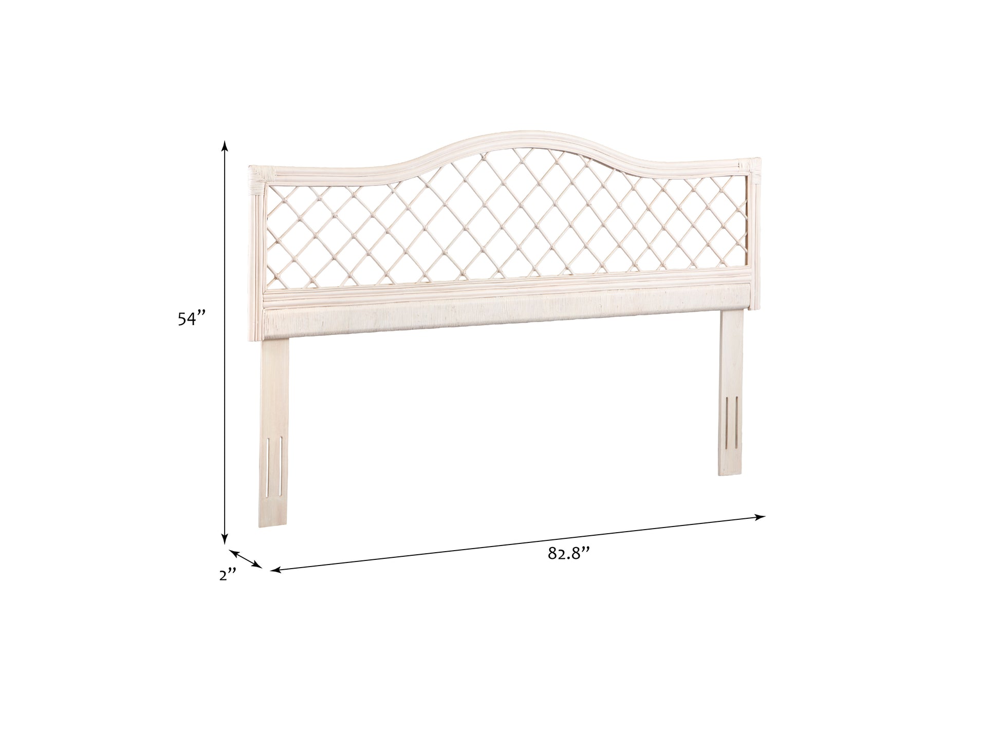 King Size Rattan Headboard Adjustable bed image 2