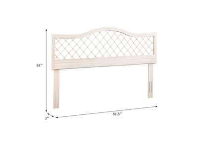 King Size Rattan Headboard Adjustable bed image 2