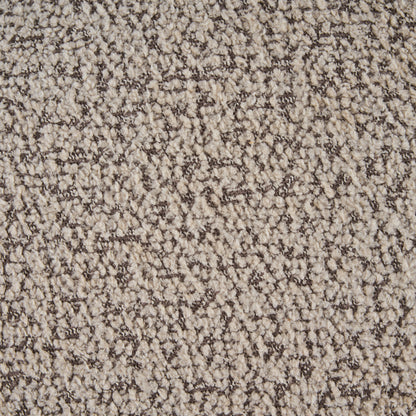 Indoor Khaki Boucle Dining Bench with Walnut Color Legs, 51.57'L Upholstered Seating for Kitchen, Dining Room and Living Space,250lbs Capacity image 12