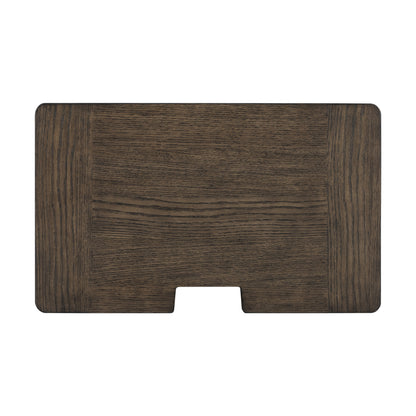 Dark Oak 3-Drawer Nightstand with USB image 6