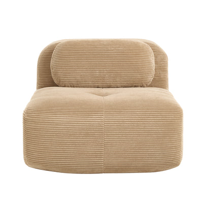 Hamlet LSF&RSF Corner Sofa W/Pillows Corduroy- Camel image 1