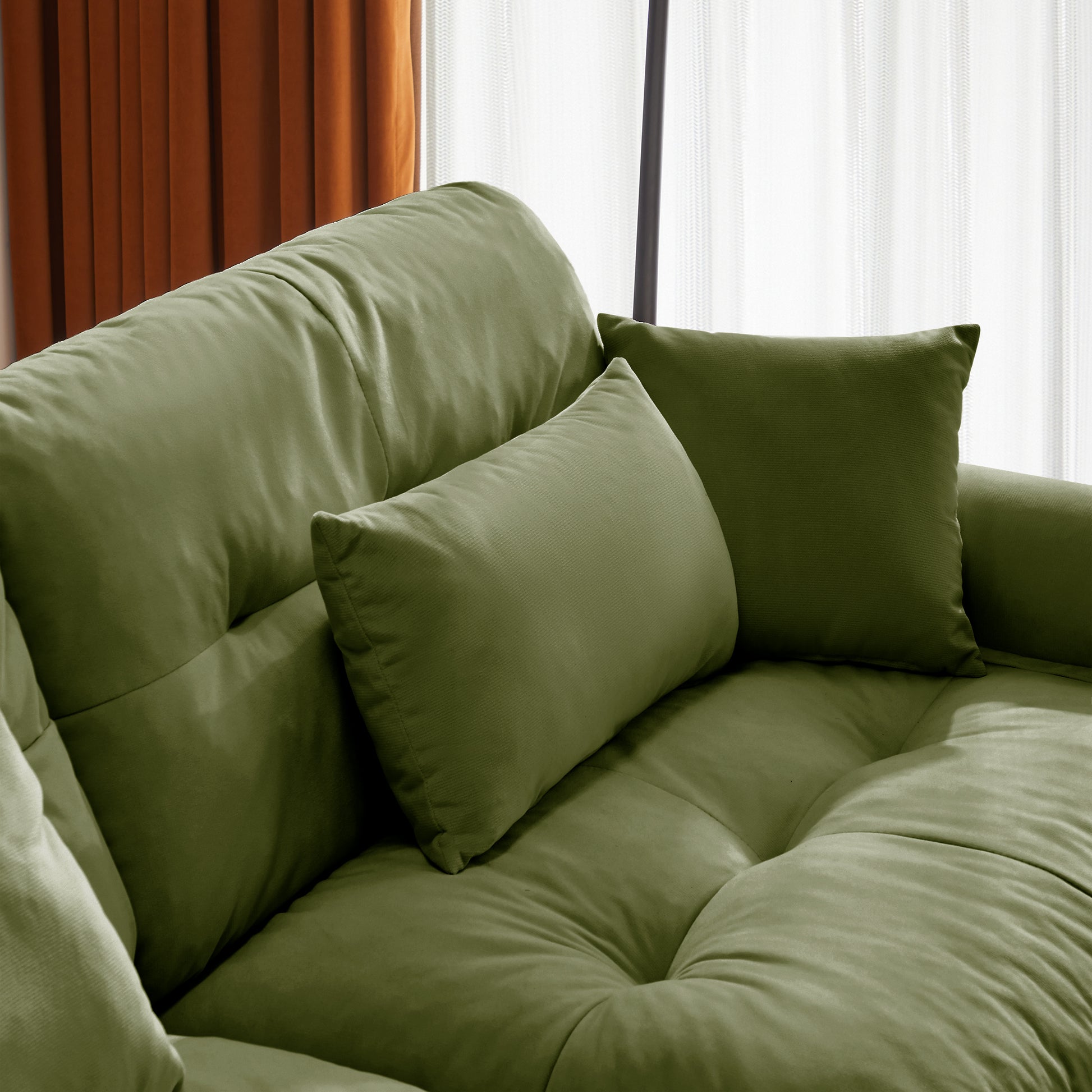 Milano Ottoman - green image 3