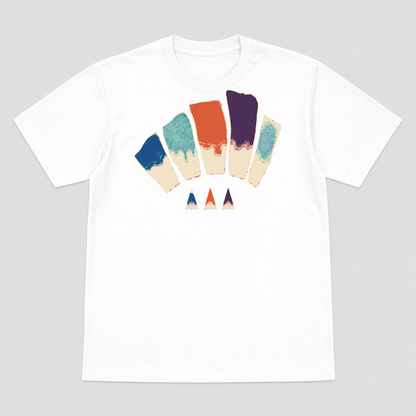 Kiln Color Memory Ceramics Graphic T-Shirt - POD-20260810-139_white_front_mockup