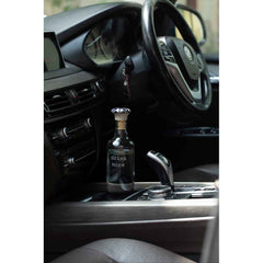 Drink More Glass Water Bottle with Ceramic Stopper - 750ML