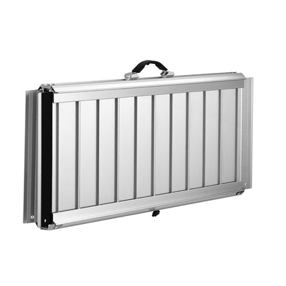 Portable Wheelchair Ramp, 3FT, Non-Slip Aluminum Folding Handicap Ramp for Wheelchair, 800 lbs Capacity, Door Threshold Ramps for Home Steps, Stairs, Entry, Threshold, Doorways, Scooter, Curbs image 3