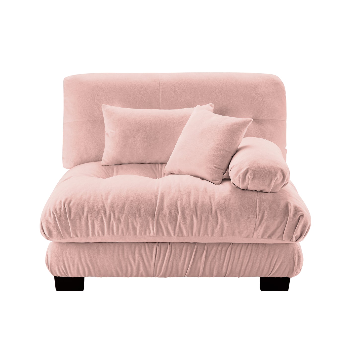 Pariss Sofa RSF W/2 pillows - Pink image 1