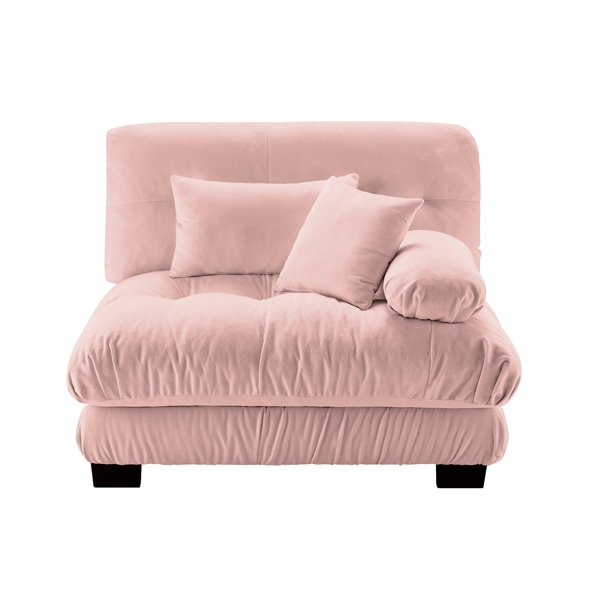Pariss Sofa RSF W/2 pillows - Pink image 1