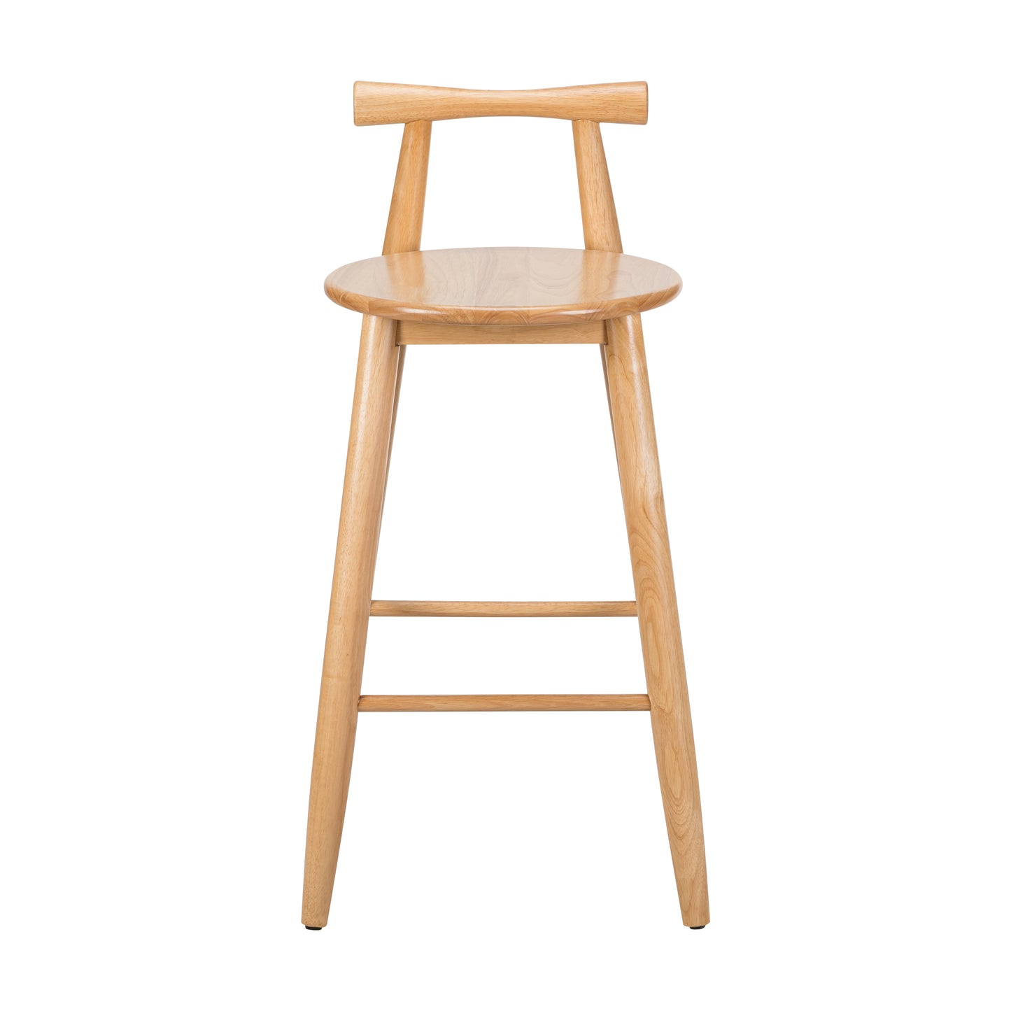Grove Indoor Rubberwood Barstool, Natural Finished, Set of 2 image 5
