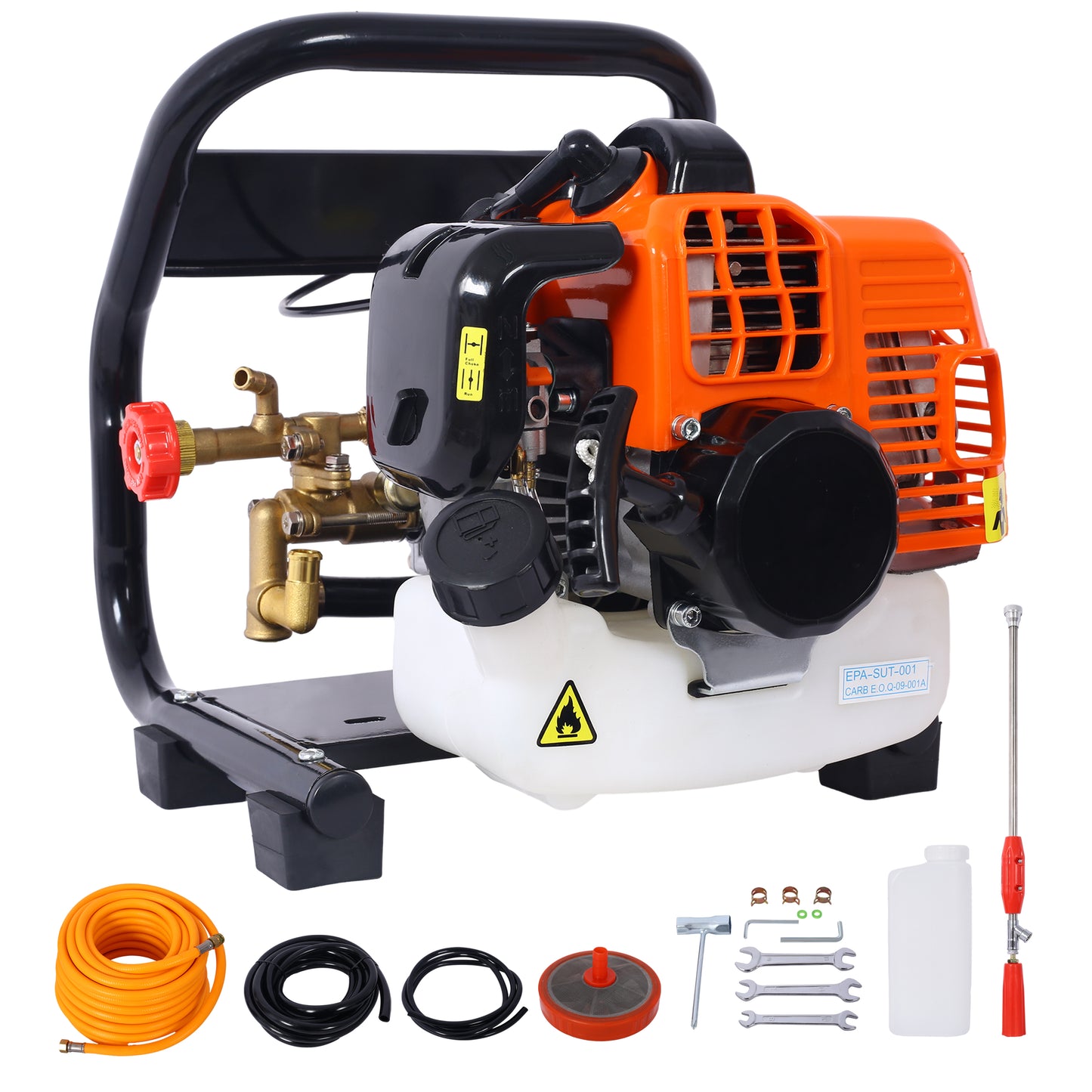 33CC Portable Garden Spraying Machine, 2-Stroke 1.5HP Gas Powered Agricultural Mist Duster Back,Gas Powered Sprayer, Agricultural Equipment image 1