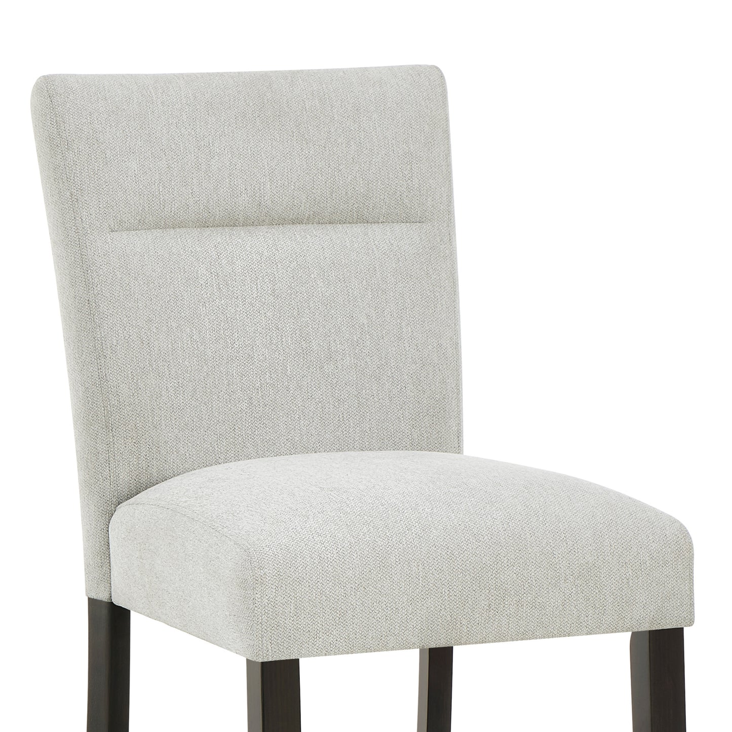 Cavira Modern Upholstered Counter Height Stools, Set of 2, Gray image 2
