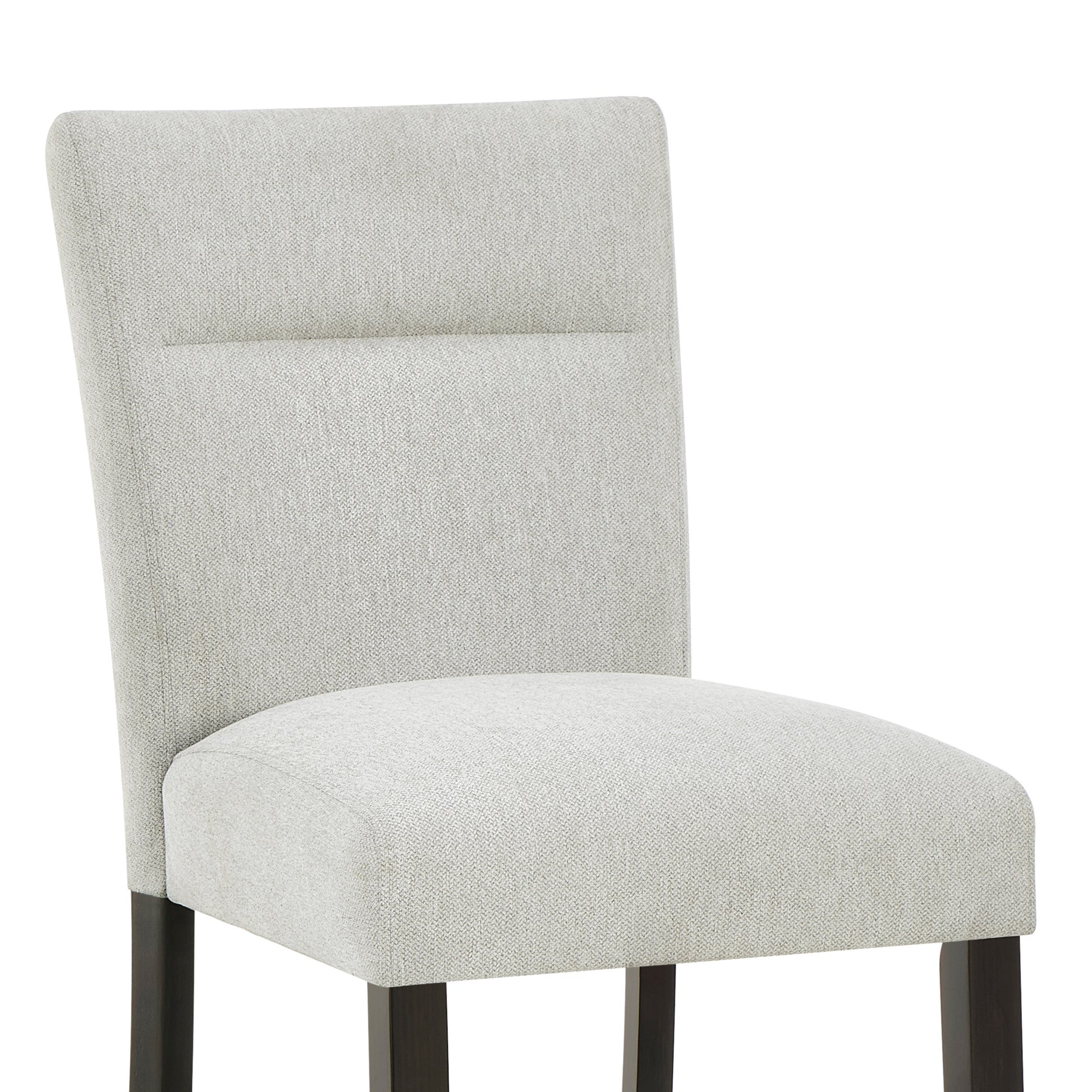 Cavira Modern Upholstered Counter Height Stools, Set of 2, Gray image 2