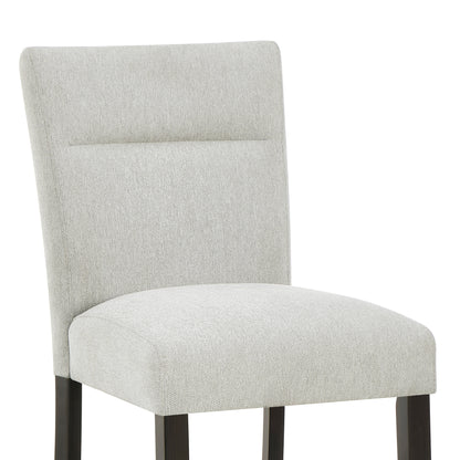 Cavira Modern Upholstered Counter Height Stools, Set of 2, Gray image 2