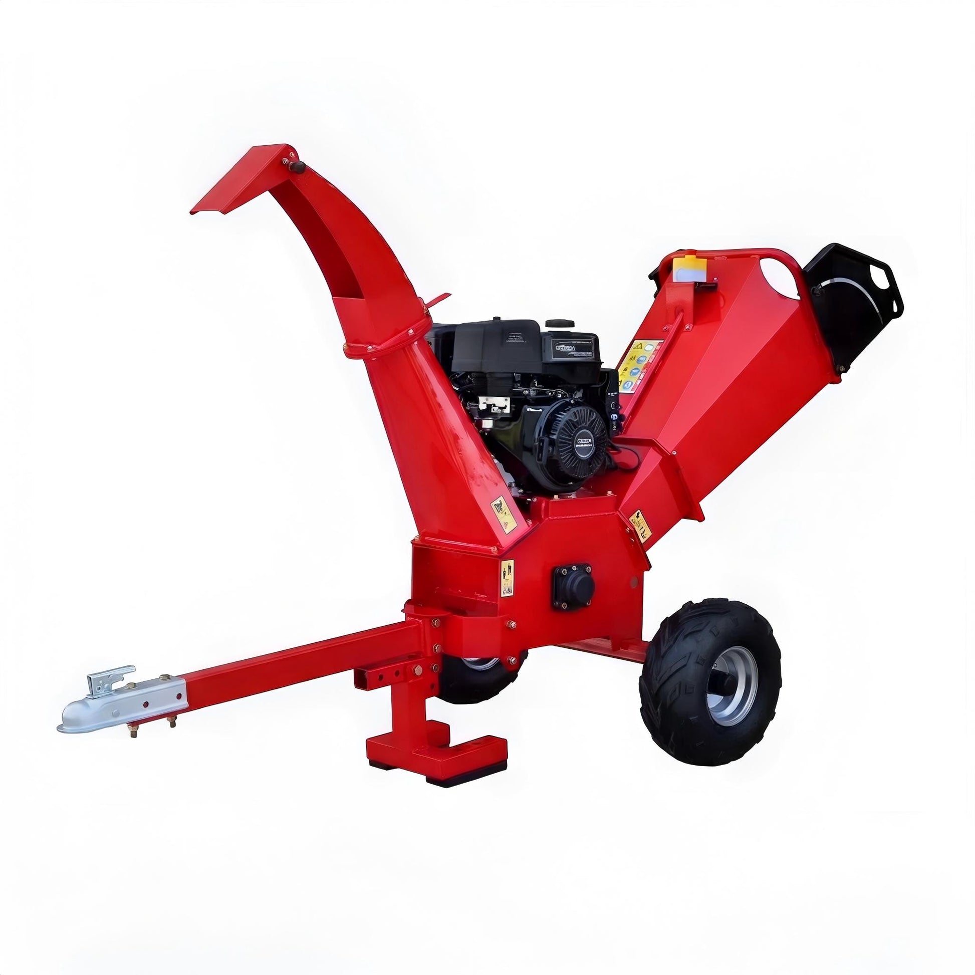 Small Wood Chipper for Home Towable Wood Chipper with 5in Chipping Capacity, 420cc Engine image 2