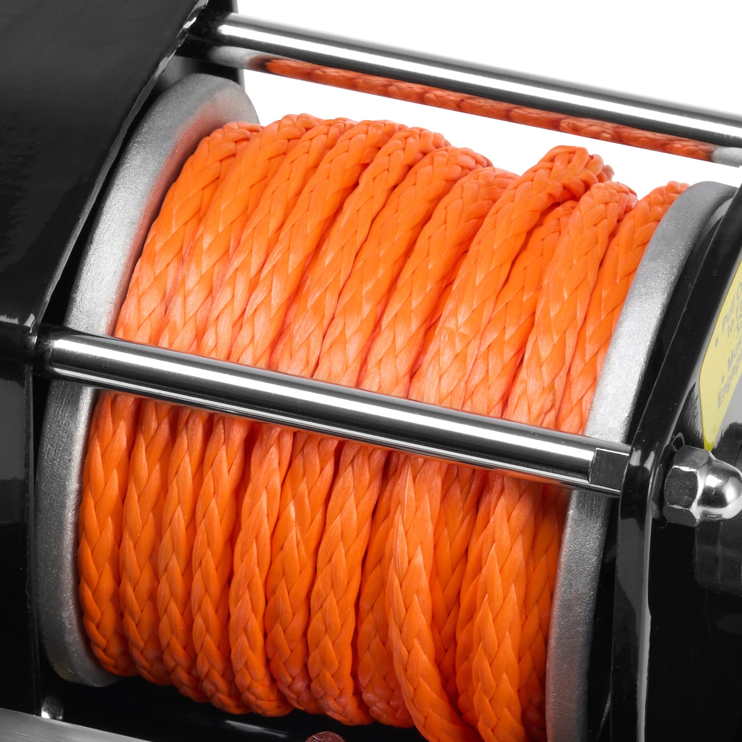 Electric Winch ATV UTV 3500 lb Synthetic Rope Waterproof Wired Control image 4