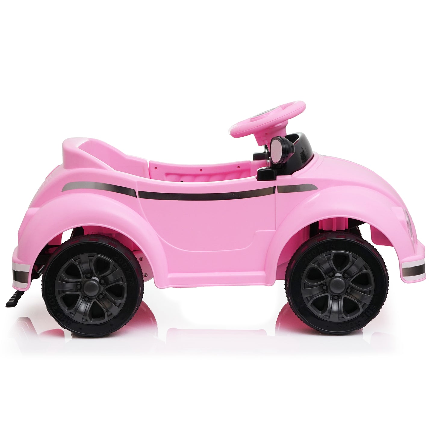 Anti-tip ride on car for toddlers - safety design