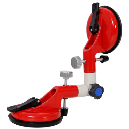 3-in-1 Adjustable angles (90-270 degrees) Suction Cup Tool for Seam Joining,fixation,and Leveling, Professional Countertop Installation Tool,red color image 3