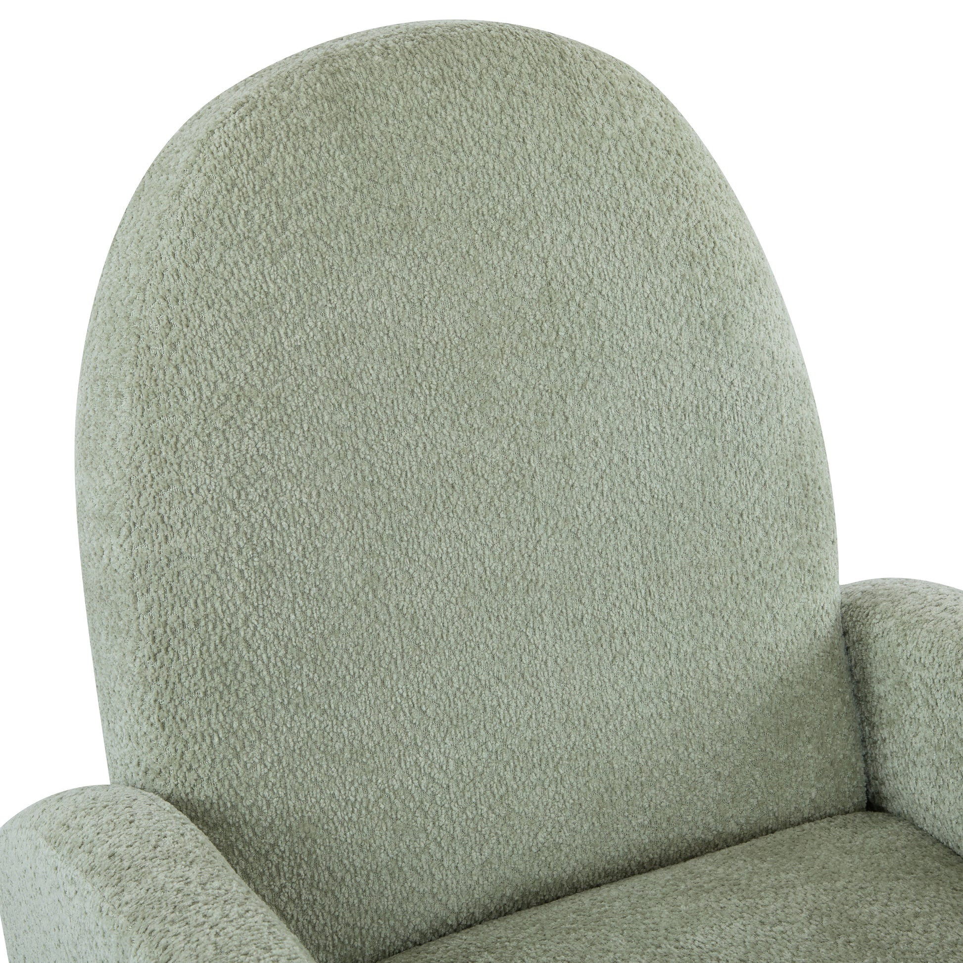360 Swivel and Glider Recliner Chair-Light Green image 10