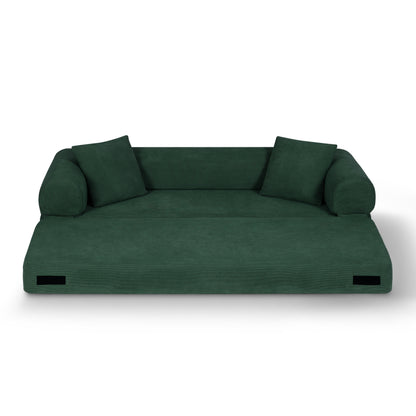 Convertible Sofa Bed Couch,80 Inch Boneless Couches for Living Room,Folding Sleeper Sofa Bed Queen with Storage,Corduroy Flod Out Couch Compressed Couch in a Box image 3