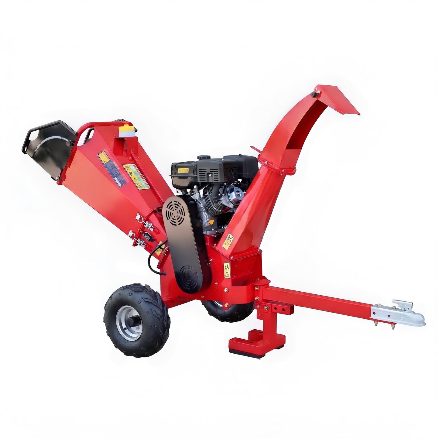 Small Wood Chipper for Home Towable Wood Chipper with 5in Chipping Capacity, 420cc Engine image 7