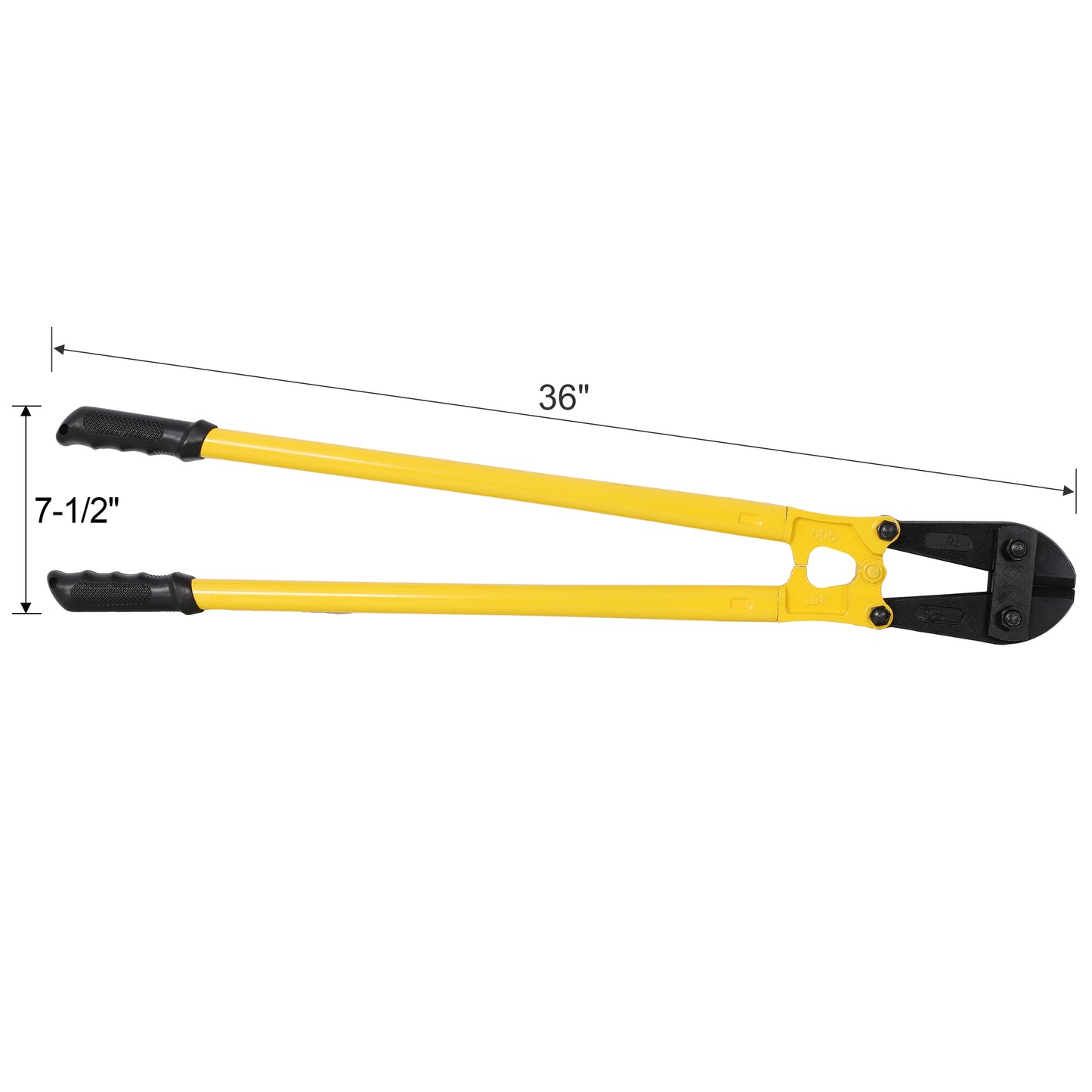 36" Heavy-Duty Medium Bolt Cutter for Fence, Steel Wire, Chain, Screws, Rivets &Padlocks, Ergonomic Soft Rubber Grip Handle image 9