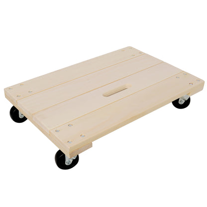 Heavy Duty Moving Dolly, 24 in. x 16 in. 4pcs PP Swivel Casters, 1000 LBS Load Capacity Multi-Purpose Transport Cart for Furniture, Boxes & Heavy Goods image 1